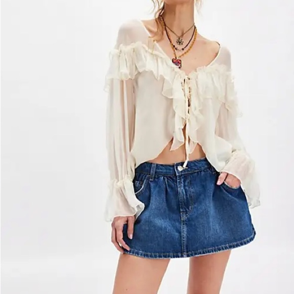 We The Free Demi Denim Skort